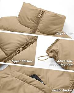 2025 hiver nouvelle récolte bouffante veste femmes nouveau Design femmes mode haute qualité manteau personnalisé imperméable bouffantes vestes - Product Image 4