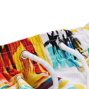 กางเกงขาสั้นชายหาดลำลองสำหรับผู้ชายกางเกงขาสั้นผ้าฝ้ายชายหาดดีไซน์ใหม่ - Product Image 6