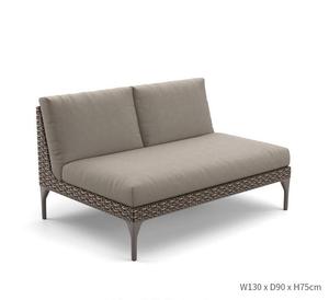 Chaise de jardin, mobilier d'extérieur, imperméable, protection solaire, canapé en rotin, chaise en alliage d'aluminium pour villa, cour, jardin, véranda - Product Image 3