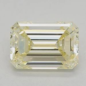 Diamant blanc de laboratoire taille émeraude 2,00 carats, qualité VS1, excellente taille, certifié IGI, HUMERA JEWELS, prix d'usine - Product Image 1