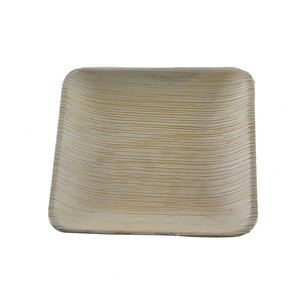 Vajilla desechable de hoja de palma natural de alto grado, platos cuadrados de hoja de palma biodegradables disponibles en diferentes tamaños y formas - Product Image 1