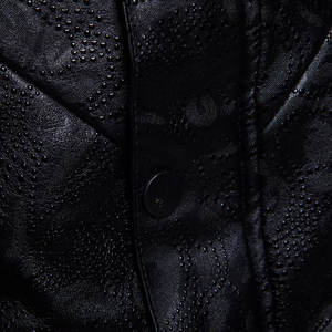 Meilleure qualité résistant à l'eau en cuir de vache couleur personnalisée 100% véritable chaud réversible à capuche en cuir veste hommes haute coupe - Product Image 5