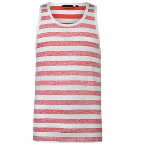 Camiseta sin mangas de entrenamiento para hombre de talla grande con logotipo personalizado OEM, camiseta muscular de punto con estampado por sublimación, ropa deportiva sin mangas - Product Image 4