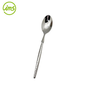 Cuchara de postre de acero inoxidable Ballet Seri elegante al por mayor - Product Image 1