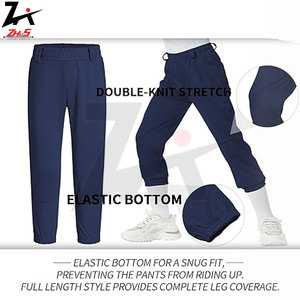 Ensemble de maillots et pantalons de baseball personnalisés de haute qualité, respirants, 100 % polyester, pour hommes, femmes et jeunes, pour les matchs - Product Image 2