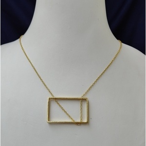 Collares de Latón Hechos a Mano, Chapados en Oro, con Patrón Geométrico, Cadenas Religiosas Ortodoxas, Estilo Clásico, con Diamantes y Perlas, para Regalo de Boda - Product Image 4