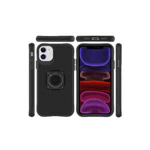 Étui de protection en silicone anti-traces de doigts Netzy SAFA Timo Premium pour iPhone 12 Plus, emballage de vente au détail - Noir - Product Image 6