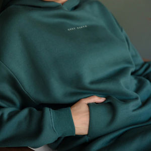 Ensemble de sweat à capuche grande taille pour femmes à la mode Design personnalisable Couche chaude Tenue de salon élégante Fabricant en vrac Bangladesh - Product Image 2