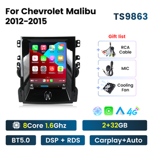 NaviFly NF Nuovissimo Autoradio Android con Navigatore GPS per <span class=keywords><strong>Chevrolet</strong></span> Malibu 2012-2015 con CHIP BT 5.0 e Android <span class=keywords><strong>Auto</strong></span> - Product Image 4
