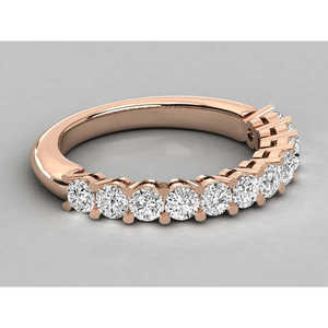 Bague pour femme en or 14 carats avec diamant de laboratoire - Product Image 6