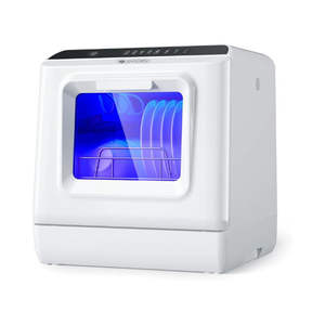 Lavavajillas de Encimera Portátil 100% Nuevo ORIGINAL 2025, Confiable, con Capacidad para 8 Juegos, Tanque de Agua Integrado de 5L, Control Totalmente Integrado - Product Image 1