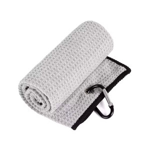 Stylish Modern <b>Pattern</b> Custom Sublimation Golf Waffle <b>Towel</b> With Reinforced Edges For Long Lasting Outdoor Use - Product Image 1