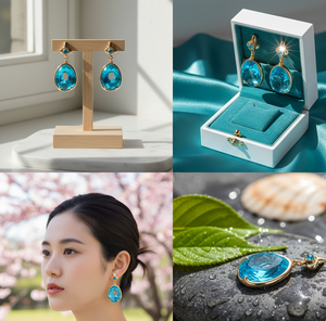 Pendientes colgantes chapados en oro de Plata de Ley 925 para mujer, joyería de boda a la moda - Product Image 3