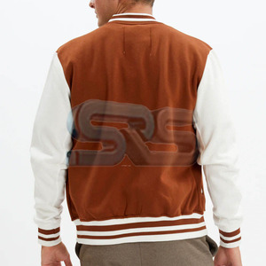 Premium Quality Men's Letterman Winter Jacket Windproof Comfortable Outdoor Fashion Streetwear Casual Wear Oversized Style - Product Image 3