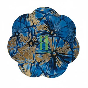 Nouvelle conception Moderne Placemats en bambou écologiques Couleur personnalisée Placemats festonnés Tendance Artisanat sur mesure Taille personnalisée Vaisselle pour la maison - Product Image 2