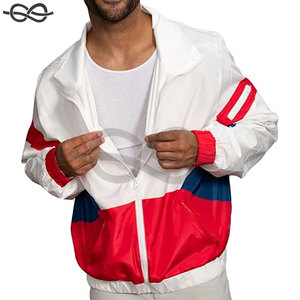Chaqueta cortavientos retro unisex Ligera y colorida Diseños de los años 80 y 90 Ropa informal Eventos temáticos - Product Image 1