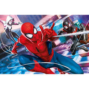 Póster moderno de Spider-Man con Peter Miles y Gwen de Marvel para decoración de pared - Product Image 1