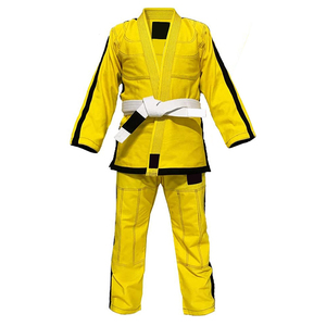 Couleur noire faite à la main Logo personnalisé impression plus récent dernier produit produit lavable en Machine Art marital Jiu Jitsu uniforme - Product Image 2