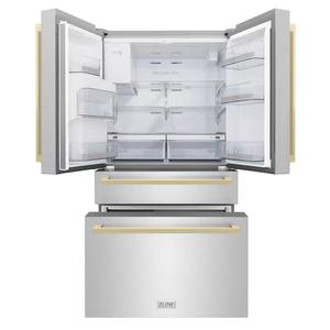 Aver OEM Haute Qualité Livraison à Domicile Nouvelle Édition Autographie 36'' 22,5 Cu. Réfrigérateur à portes françaises 4 portes - Product Image 2