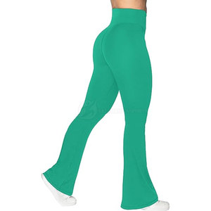 Haute qualité femmes Slim Fit Flare pantalon confortable décontracté à la mode Street Style vêtements pour l'hiver taille moyenne XL taille - Product Image 3