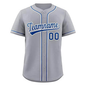 Maillot de baseball unisexe personnalisé de haute qualité maillot de baseball OEM maillot de baseball vêtements de sport de plein air avec impression de logo personnalisé maillot de baseball pour hommes - Product Image 4
