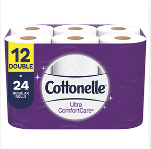 Venta al por mayor Cottonelle Ultra Comfort papel higiénico suave papel higiénico 12 Mega rollos precio barato mejor precio entrega rápida - Product Image 3
