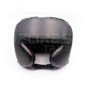 Alta calidad Premium Head Gears Cascos de boxeo de cuero originales Nuevos protectores faciales lisos en precio al por mayor La mejor calidad - Product Image 1
