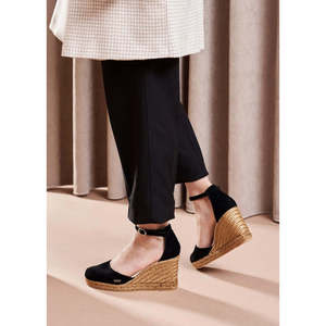 Sandali con zeppa in pelle scamosciata - Product Image 6