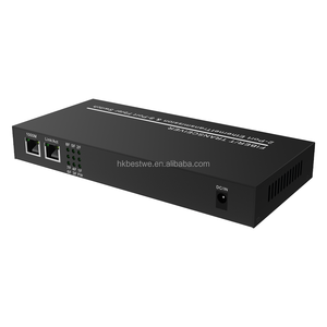 ตัวแปลงสัญญาณมีเดียกิกะบิตอีเธอร์เน็ต RJ45 เป็น 1000Mbps SC Transceiver รองรับความเร็วสูงสุด 1000Mbps  แปลงไฟเบอร์เป็นอีเธอร์เน็ต 8SC เป็น 2RJ45 - Product Image 4