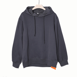 เสื้อมีฮู้ดสำหรับผู้ชายสีพื้นหนาพิมพ์ลายได้ตามต้องการสำหรับฤดูใบไม้ร่วงและฤดูหนาว - Product Image 1