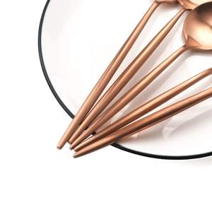 Couverts en acier inoxydable, fourchettes, cuillères, couteaux, vaisselle de voyage et de camping - Product Image 3