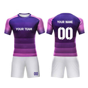 Fabricant de tenues de rugby, nouvelle tenue de club scolaire, équipement d'entraînement personnalisé sublimé, tenue de rugby résistante, légère et respirante - Product Image 1