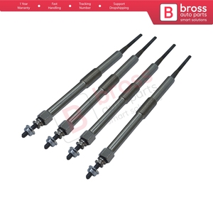 Bougies de préchauffage BGP78-1, 4 pièces, 11 volts, 19850 0W010 pour 1.4 D 4D One D - Product Image 2