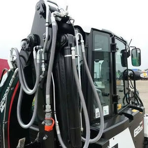 Mini-chargeuse sur chenilles en caoutchouc Hidromek HMK 310NLC-4 62T 145LC 102B, pelle rétrocaveuse, tracteur 4x4 à moteur - Product Image 4