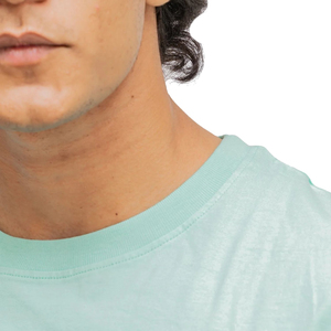 Camiseta de Manga Corta para Hombre, Cuello Redondo, Color Verde Menta, Corte Regular, 100% Algodón Jersey, Trackstar OEM, Marca Privada TSI-G05-P0302 - Product Image 6