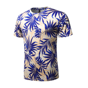 เสื้อยืดเย็บตะเข็บตัดกันสำหรับผู้ชายมาใหม่ ดีไซน์ทันสมัย เสื้อผ้าลำลองสไตล์คนเมือง - Product Image 4