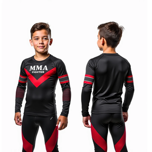 Fabricant de protège-rougeurs BJJ personnalisé Impression par sublimation de haute qualité Protège-rougeurs MMA durables pour la compétition et la salle de sport - Product Image 6