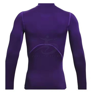 Ropa interior térmica de compresión para hombre, capa base de punto con patrón de leopardo para actividades deportivas de invierno - Product Image 6