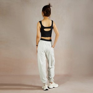 Pantalons de survêtement 100% coton pour femmes New Gym Fitness Workout Track Joggers avec Logo personnalisé Respirant pour les Sports d'hiver - Product Image 2