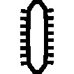 HORSE Medium Convex Bodywork File Blade 350mm Length 36x5.4mm Cross-Section Cut 2 for Body Repair Equipment - Product Image 3