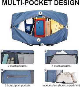 Bolsa de Lona Impermeable para Campamento al Aire Libre, Precio Económico al por Mayor, Diseño Moderno, Ligera y Elegante con Cierre - Product Image 6