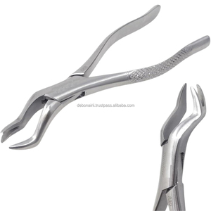 Instruments dentaires manuels de haute qualité, forceps d'extraction de type américain, pré-molars, acier inoxydable, certifiés CE pour les hôpitaux - Product Image 4
