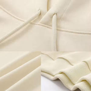 Nuevo personalizado de gran tamaño de alta calidad 420gsm Plain Heavyweight fabricante de ropa de los hombres de gran tamaño sudaderas con capucha para hombres - Product Image 2