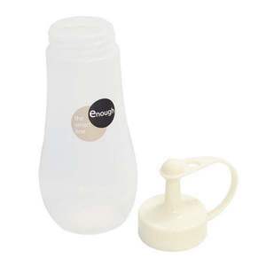Venta caliente japonés Color blanco plástico aderezo para ensaladas botella exprimible grado alimenticio esmerilado botellas de plástico de alta calidad - Product Image 2