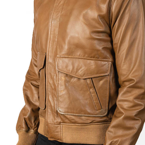 Veste en cuir imperméable de haute qualité hiver grande taille fourrure de mouton respirant personnalisable votre Logo nouveauté en gros - Product Image 4