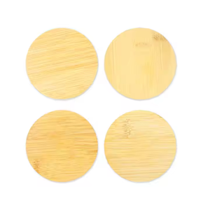 Wgolesales personnalisé rond tasse tapis Pad boisson tasse sous-verres sous-verres pour Bar mariage par croissant artisanat - Product Image 2