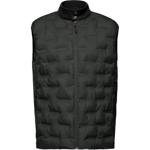 Winter Stand Collar Front Zipper Pocket Windproof Sleeveless Custom Logo Men Golf Puffer <b>Jacket</b> - Product Image 1