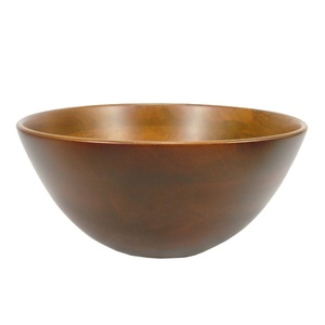 Bol en bois fait à la main pour servir des salades et des collations Bol décoratif pour la vaisselle - Product Image 2