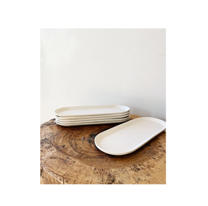 Bandeja de cerámica para uso en hoteles y restaurantes, bandeja rodante para servir galletas y comida - Product Image 2