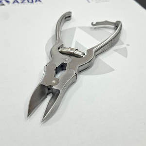 Coupe-ongles professionnel pour pédicure, double action, acier inoxydable, coupe-ongles, calibre, outil de soin des pieds robuste - Product Image 3